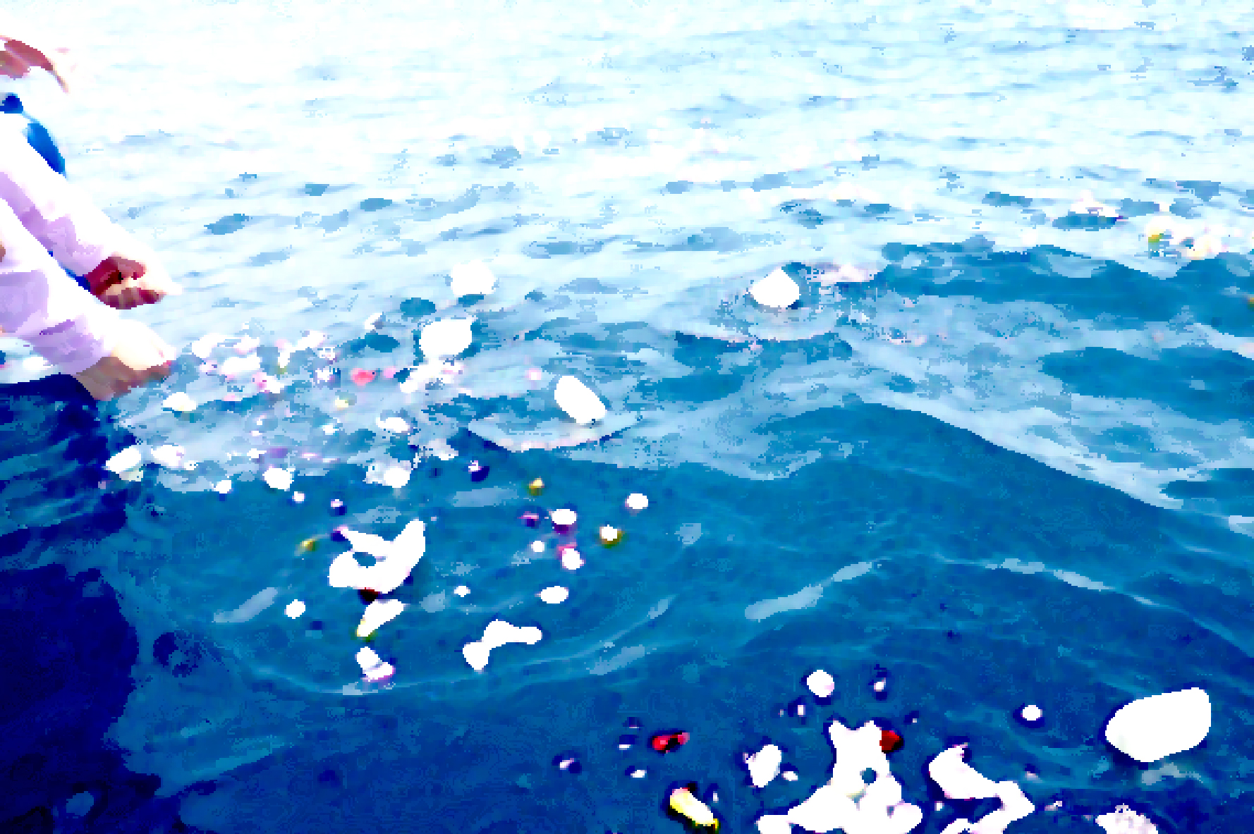 散骨,海洋散骨,瀬戸内海