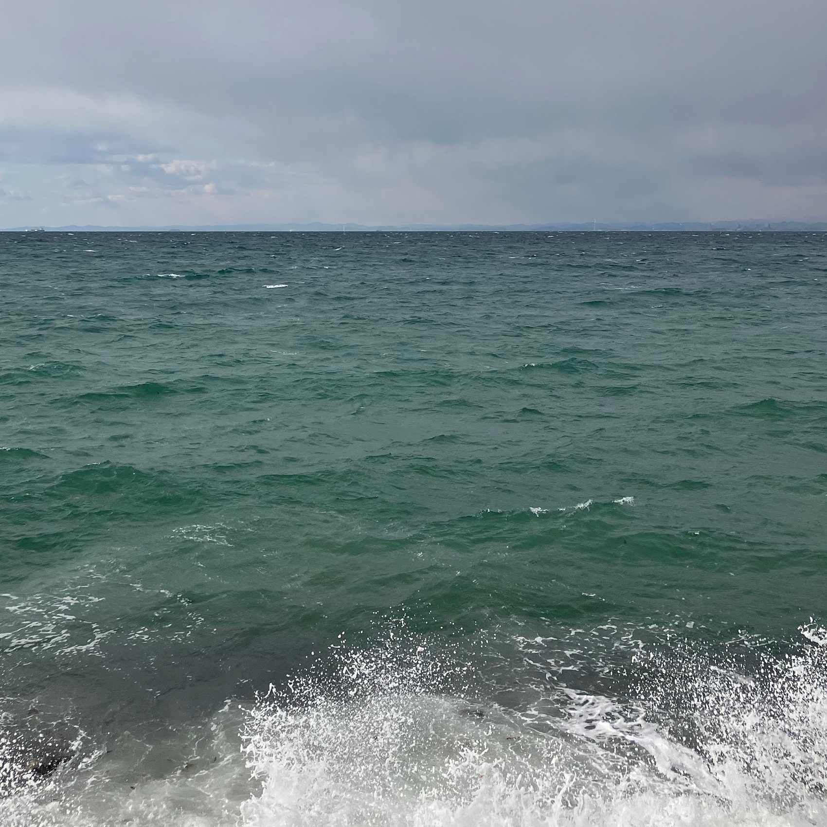 散骨,海洋散骨,瀬戸内海,春霞